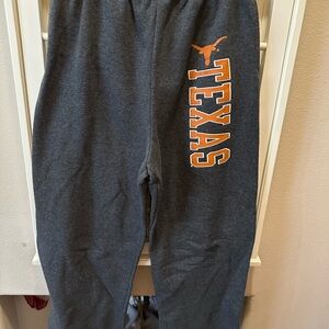Jerzees Gray Sweatpants with Orange Texas Logo